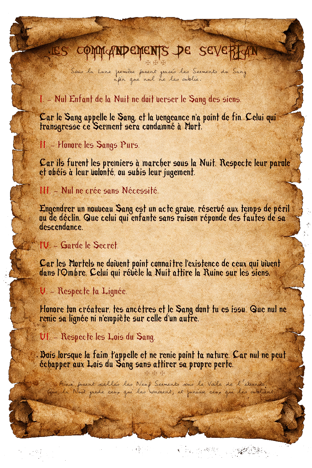Les Commandements
